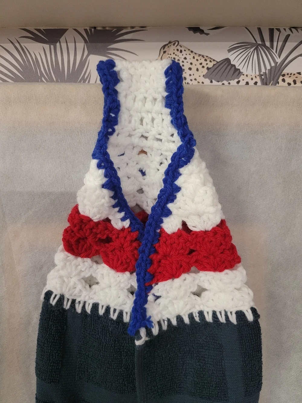 Crochet Top Kitchen Towel, Set Of 4